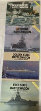 4 Books  about 4 Warships