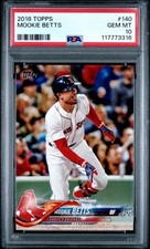 2018 Topps Mookie Betts #140 PSA 10 Gem Mint