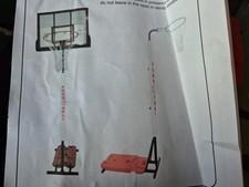 555 Sure Shote Easi Dual Unit - Netball/basketball Hoop