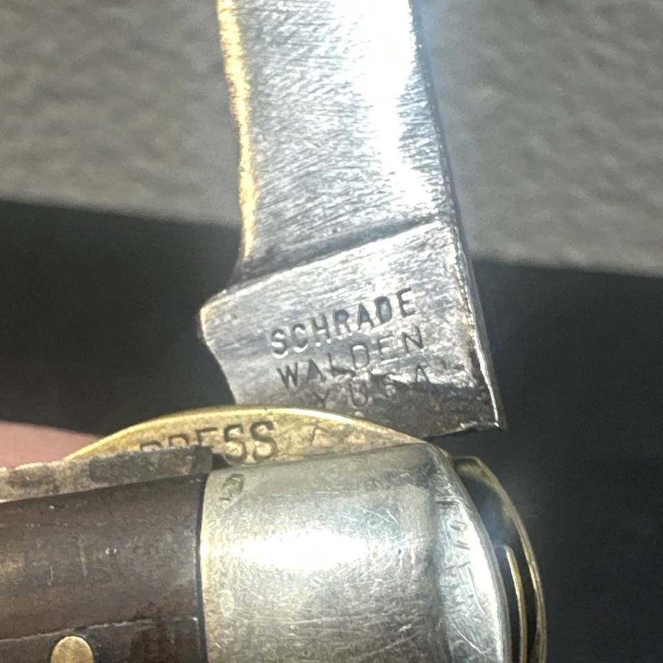 Faca de eletricista Schrade Walden 204S! 1946-1973 - Imagem 4 de 4