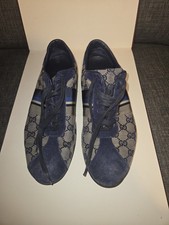 Gucci Shoes, Blue and Beige Shoes Size Uk 7 Nr 34