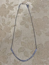 Silpada Sterling Silver 925 Designer Signed Large Arc Chain Link Necklace 18