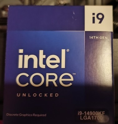 Intel Core i9-14900KF Core i9 14th Gen 24-Core (8P+16E) LGA 1700 125W CPU