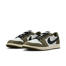 Jordan Air Jordan 1 Retro Low OG Men's Medium Olive/Black 200 Ship