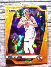 2024 Panini Prizm WNBA #102 Tyasha Harris Orange Velocity Prizms