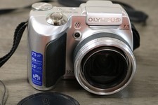 Olympus SP-510UZ 7.1MP Digital Camera – 10x Optical Zoom – Tested & Working