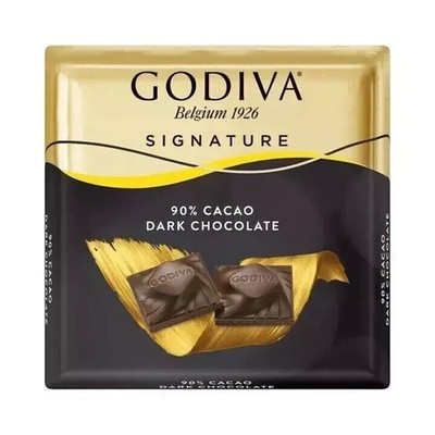 Godiva Signature 90% Cacao Dark Chocolate 52g