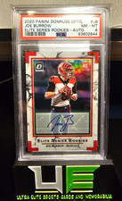 2020 Joe Burrow Panini Donruss Optic Elite Series Rookies RC Auto 9/25  #JB