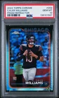 💎  2024 Topps Chrome  Caleb Williams 202 Prism Refractor RC PSA 10 Low Pop: 140