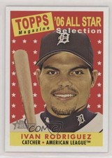 2007 Heritage Topps Magazine All-Star Selection Ivan Rodriguez #491 HOF 0t2