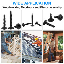 #8 Hex Washer Head Self Drilling Sheet Metal Tek Screws Assortment Kit