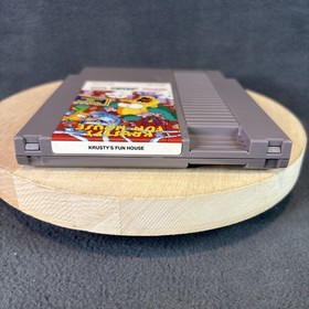 Nintendo NES - Krusty&rsquo;s Fun House - Game, Manual & Protective Box - Tested