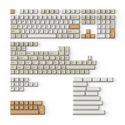Keychron Cherry Profile Double-Shot PBT Full Set Keycaps - Camel