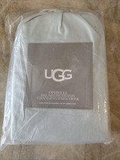 UGG Ophelia Brushed Cotton Changing Pad Cover - Blue - 32x16x7