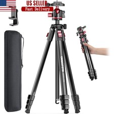 Portable Compact Travel Tripod DSLR Smartphone Photography Ball Head 68in New