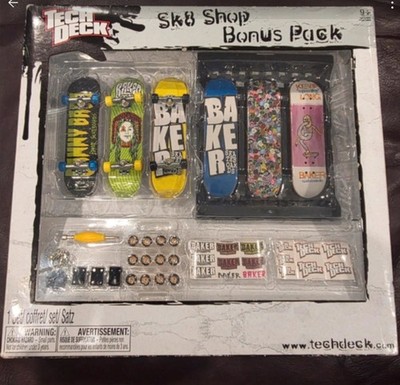 Tech Deck Sk8 Shop Bonus Pack Fingerboard Set Multicolor Plastic 2008