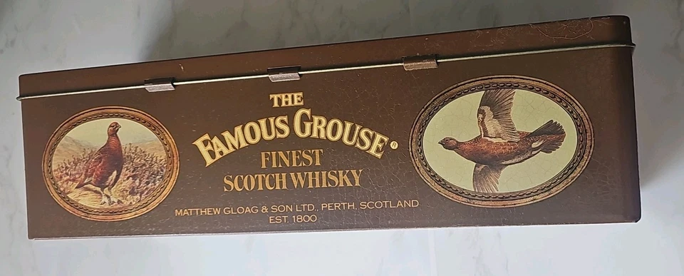 Vintage The Famous Grouse Tin Finest Scotch Whiskey Scottish Tin Only Made In UK - Image 4 of 4