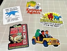Dinosaur  Disney’s Animal Kingdom Ride WDW, Set of 5 Stickers