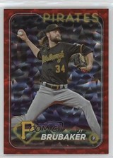 2024 Topps Series 2 Red Foil 121/199 JT Brubaker #635 05k9