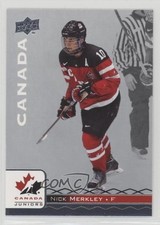 2017 Upper Deck Team Canada Juniors Nick Merkley #85 0m8e