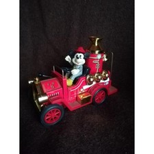 Vintage Mickey Mouse Fire Truck by Masudaya
