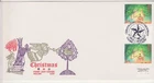 GB Stamps First Day Cover Xmas 13p Star Underprint SG1375u, tree PHILART 1987