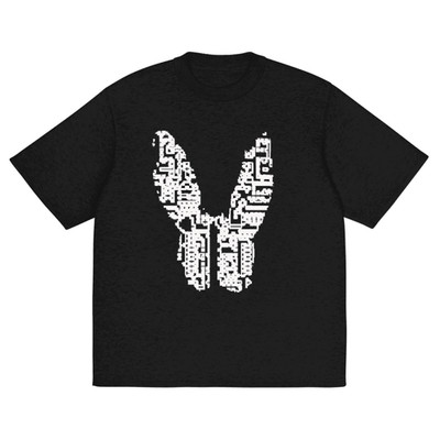 Knitted cyberpunk techwear rabbit bunny future rave classic tee