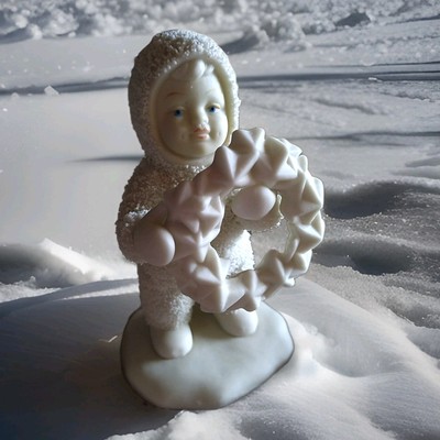 ''I Made This Just for You'' figurine--Snowbabies by Department 56