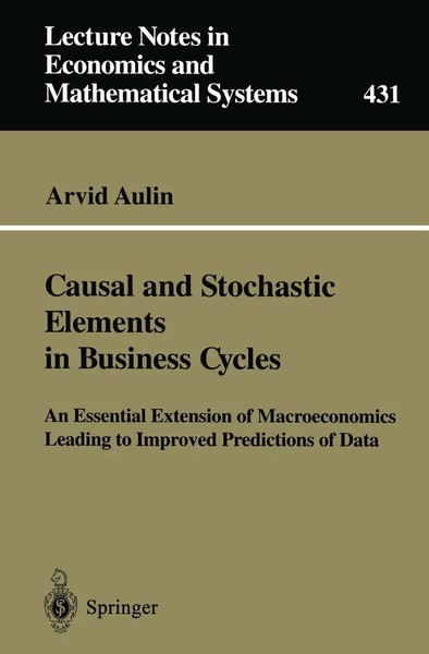 Arvid Aulin | Causal And Stochastic Elements in Business Cycles | Taschenbuch-image