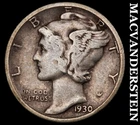 1930 Mercury Dime- Silver- Scarce Better Date No Reserve #J596