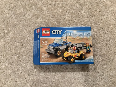 #ad LEGO CITY: Dune Buggy Trailer 60082 Building Toy Set Complete w Original Box $22.00