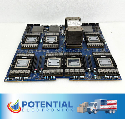 Gigabyte CPBG200 8-GPU SXM2 Baseboard 8× NVIDIA Tesla V100-895-A1 & HEAT SINK  