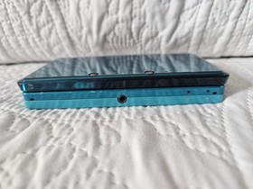 Nintendo 3DS Handheld System - Aqua Blue Tested Working With Charger No Stylist 