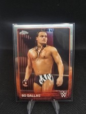 2015 Topps Chrome WWE - Bo Dallas #8 Refractor