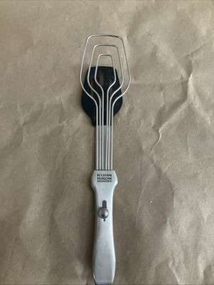 Kuhn Rikon Switzerland Stainless Steel Easy Lock Tongs Spatula | eBay