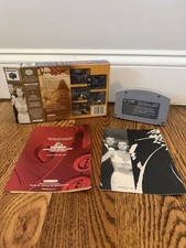 GoldenEye 007 Nintendo 64 PC Complete CIB Box Manual Insert Game Authentic
