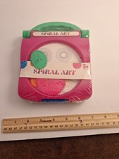 Red Spiral Art Craft Set Spirograph