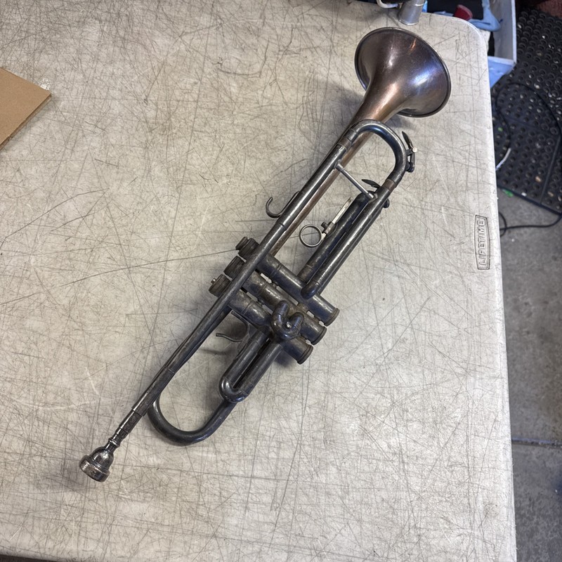 Vintage "Blessing" Artist Trumpet Ser. No. 359108 Silver, Restore Parts