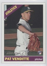 2015 Topps Heritage High Number Pat Venditte #560 0v7