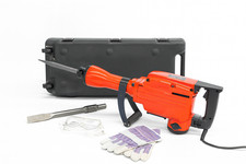 Heavy Duty Electric Demolition Jackhammer 2200W – Case, Chisels, Gloves & Goggle