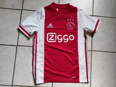 MAILLOT FOOTBALL ADIDAS AJAX AMSTERDAM ZIGGO SIZE 13/14 ANS TBE - Photo 1/3