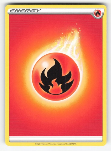 Fire Energy Common SWSH01: Sword & Shield Base Set Pokemon Lightly Played