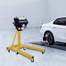 Engine Stand 2000 lbs Motor Hoist Dolly 360 Degree Adjustable Mounting Head