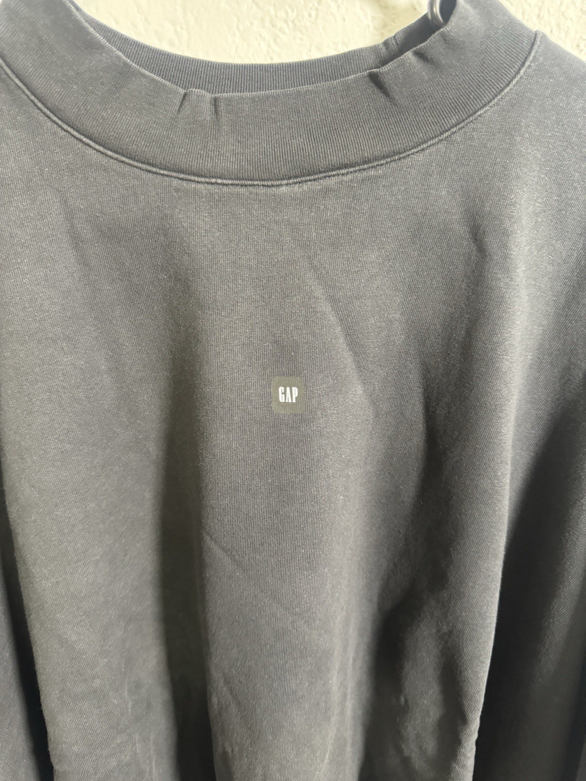 Yeezy X GAP Crop 22 TEE Black Men’s Size XL Kanye West YE NEW thumbnail 3