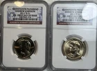 2011-D Presidential Dollar Andrew Johnson — photo from another recent sale
