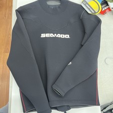 Sea-Doo LG NEW Mens Neoprene Riding Wetsuit TopRear Zip GTX RXP Spark Switch GTi