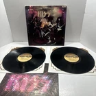 KISS Alive! LP VINYL 1975 Casablanca NBLP 7020-1  1ST PRESS  W/INESERT VG+ / G+￼