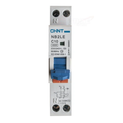 CHINT RCBO 6kA 10A 16A 20A 25A 32A 40A Circuit Breaker 1 Pole +N - Picture 6 of 8