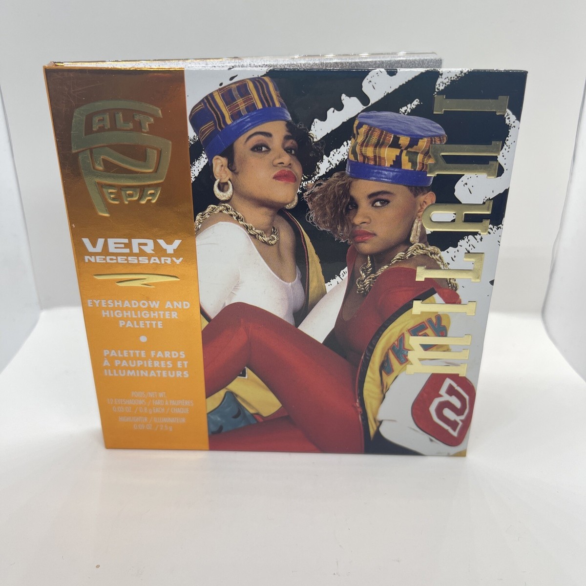 MILANI SALT N' PEPA EYESHADOW AND HIGHLIGHTER PALLETE (VERY