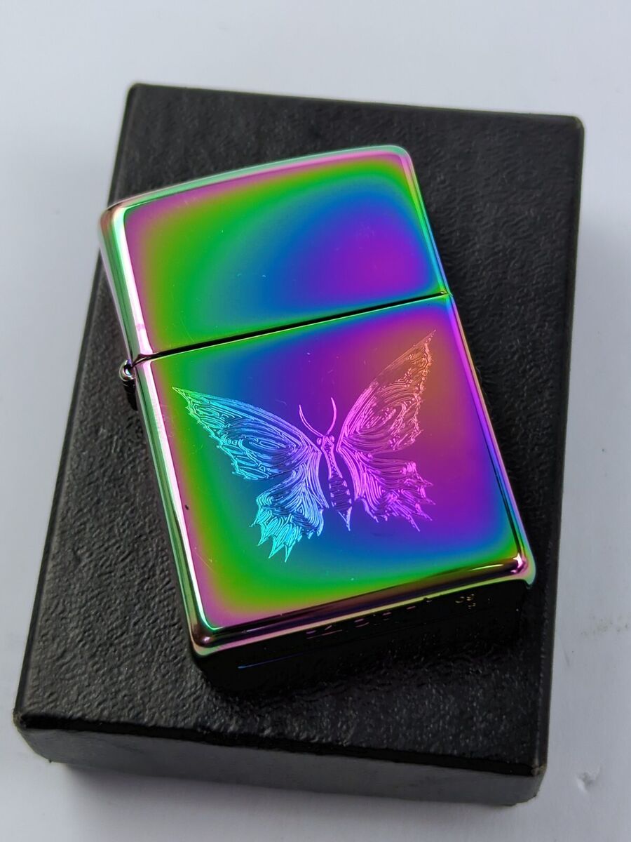Zippo 21027 WINGS OF DESTINY, High Polish SPECTRUM Windproof Lighter, MAR (C) 09 Zippo 21027 WINGS OF DESTINY, High Polish SPECTRUM Windproof Lighter, MAR (C) 09